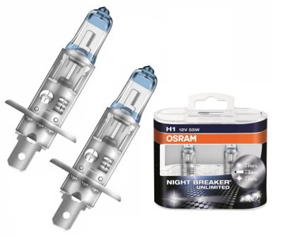  OSRAM H1 55W P14.5s Night Breaker Unlimited 64150NBU DUOBOX (2 )