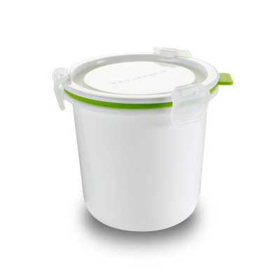 - Black+Blum Lunch Pot Single White-Green BAP-BP001