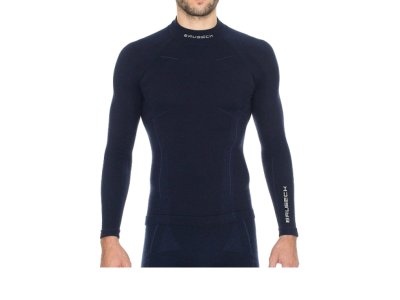  Brubeck Wool Merino XL Dark Blue LS10510 