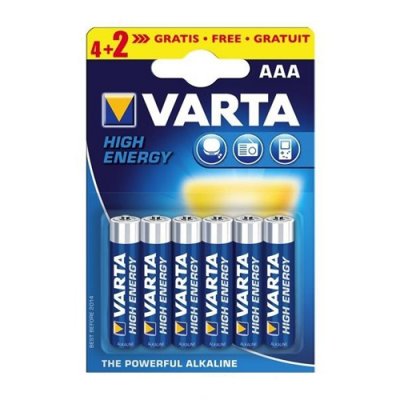  VARTA HIGH ENERGY AAA . 3+1 04903121484