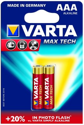  LR03/AAA VARTA MAX TECH AAA 2 .