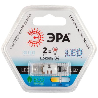  LED   JC G4 2W, 12V (JC-2w-842-G4)  