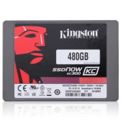   HDD 480Gb SSD Kingston KC300 Series (SKC300S37A/480G, SATA-III, 2.5", MLC)