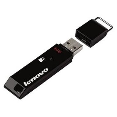  Lenovo USB 2.0 Ultra Secure Memory Key 4Gb