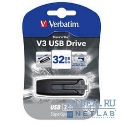   USB 3.0 Verbatim 32Gb STORE "N" GO V3 BLACK [049173]