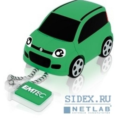   USB 2.0 EMTEC F103 8Gb Fiat Panda Green [EKMMD8GFI103]