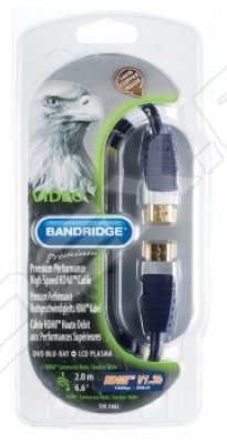   Bandridge SVL1002 HDMI High Speed HDMI M - HDMI M 2 