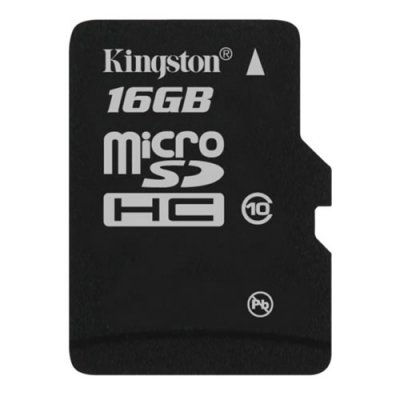   16Gb - Kingston - Micro Secure Digital HC Class 10 SDC10/16GBSP