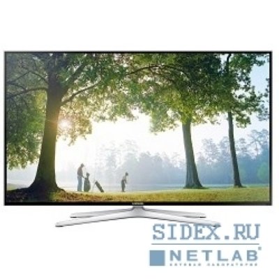  Samsung 65" UE65H6400AK 6 black FULL HD, 3D, WiFi, DVB-T2 (RUS), 400CMR, SMART TV, 3D soun