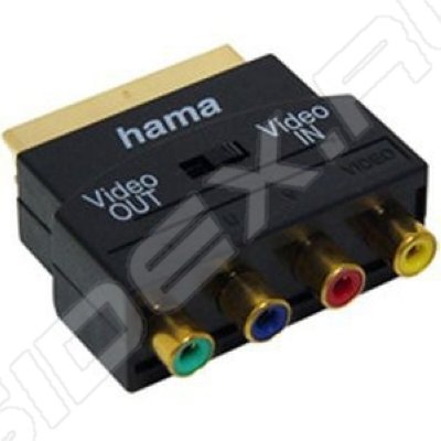  Scart (m) - 4  RCA (f) (Hama H-44059) ()