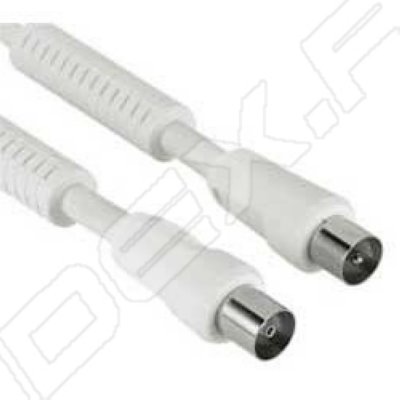   Coax (m) - Coax (f) 90 , 3  (Hama H-43586) (20 , )