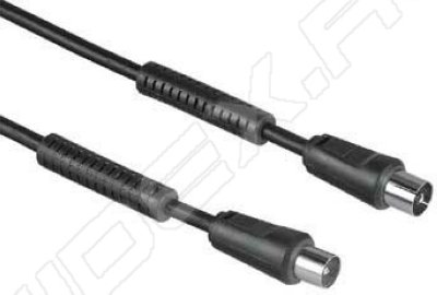    Coax (m) - Coax (f) 75  (Hama H-29344) (1.5 , )