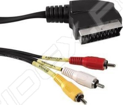  3xRCA (m) - Scart (m) 2  (Hama H-42351) ()