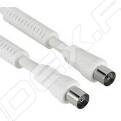   Coax (m) - Coax (f) 90 , 3  (Hama H-43541) (15 , )