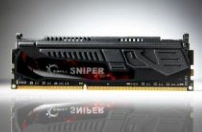   DDR3 1866MHz 8Gb (2x4Gb) G.Skill Sniper 9.10.9.28 ( F3-14900CL9D-8GBSR ) Retail