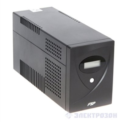 UPS 2000VA FSP VESTA 2000 (Black)   /RJ45, USB, ComPort, LCD