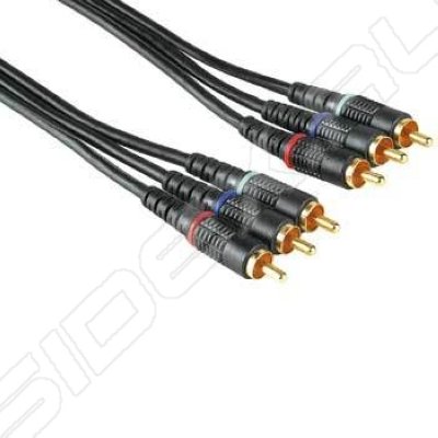  3xRCA (m) - 3xRCA (m) 15  (Hama YUV 00048630) ()