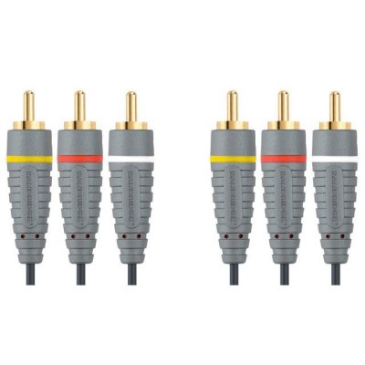  3xRCA - 3xRCA 2  (Bandridge VVL3302) ()