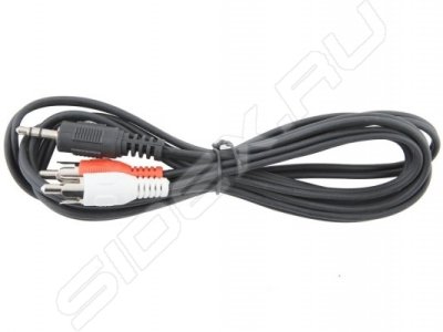   VCOM Telecom 3.5 Jack (M) - 2xRCA (M) ()