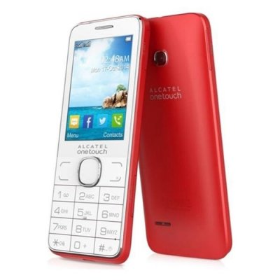   Alcatel One Touch 2007D White Red