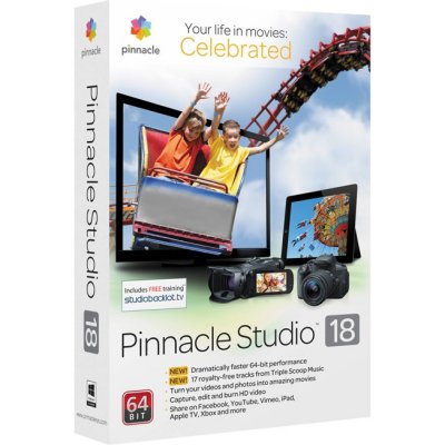   COREL Pinnacle Studio 18 ML (PNST18STMLEU)