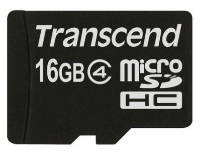   Transcend micro Secure Digital HC Class4 16Gb+Adapter