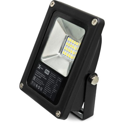   Floodlight IP65 X-Flash XF-FLS-SMD-10W-6500K, 10 , 6500K, 820 , 150-260 