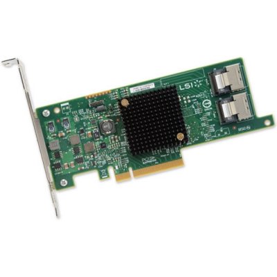  LSI Logic SAS9207-8i SGL PCI-E, 8-port 6Gb/s, SAS/SATA RAID Adapter (LSI00301)