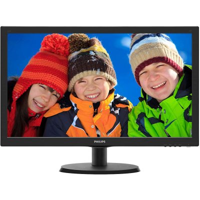  Philips V-line 223V5QHSB6/00/01 21.5"   1920x1080 (AH-IPS)   14 ms   D-SUB + HDMI    