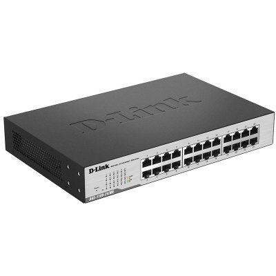   D-Link DGS-1100-24ME, EasySmart  24  10BASE-T/100BASE-TX/1000BASE-T