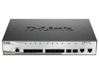   D-Link DGS-1210-12TS/ME,  10  1000Base-X SFP  2  10/100/1000Base-