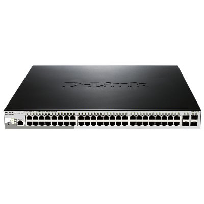   D-Link DGS-1210-52P/ME,  24  10/100/1000Base-T   PoE, 24 