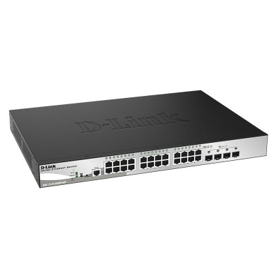   D-Link DGS-1510-28XMP/ME,  24  10/100/1000Base-T     4 