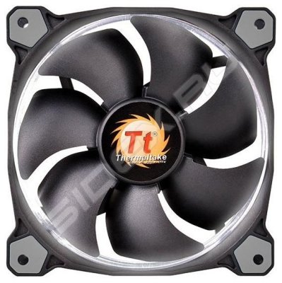  Thermaltake (CL-F038-PL12WT-A) Riing 12 (3 , White LED, 120x120x25mm, 24.6 , 1500 