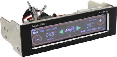 Aerocool (Touch-1000) (5.25", 4-ch FanSpeed Controller, touch screen)