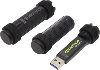 Corsair Survivor Stealth (CMFSS3B-128GB) USB3.0 Flash Drive 128Gb (RTL)