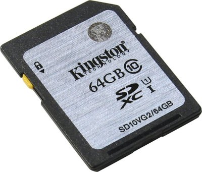   Kingston (SD10VG2/64GB) SDXC Memory Card 64Gb UHS-I