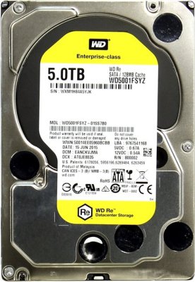  HDD 5 Tb SATA 6Gb/s Western Digital RE (WD5001FSYZ) 3.5" 7200rpm 128Mb