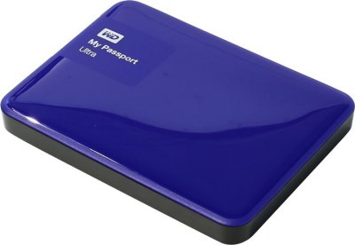   WD Original USB 3.0 1Tb WDBDDE0010BBL-EEUE My Passport Ultra (5400 /) 2.5" 