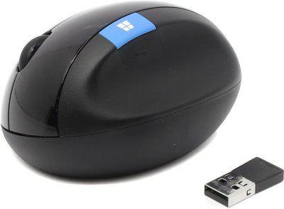  Microsoft Wireless Sculpt Mouse (OEM) 4btn+Roll (5LV-00002)