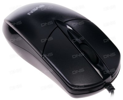  SVEN Optical Mouse (RX-112 Black) (RTL) PS/2 3btn+Roll