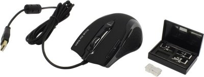  Tesoro Shrike Laser Gaming Mouse (H2LV2 Black) (RTL) USB 7btn+Roll