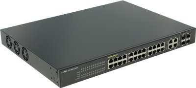 ZyXEL (GS1920-24HP)   (24UTP 10/100/1000Mbps PoE + 4Combo 1000BASE-T/SFP)