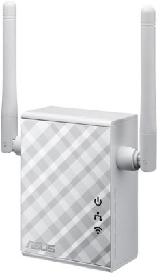  ASUS RP-N12 Range Extender/Access Point (RTL) (UTP 10/100Mbps, 802.11b/g/n, 300Mbps, 2x2dBi)