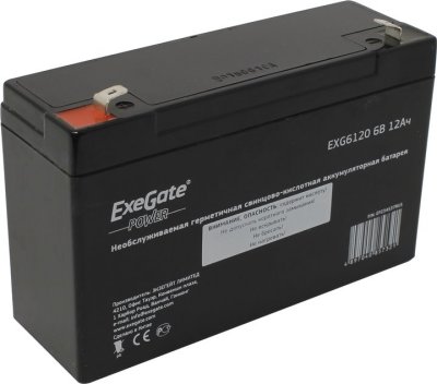  Exegate EXG6120 (6V, 12Ah)