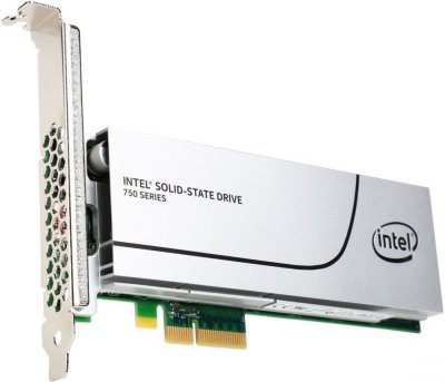  SSD 400Gb Intel 750 Series (SSDPEDMW400G4R5, PCI-E) OEM