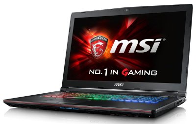  MSI GE72 6QE-268RU Black (9S7-179541-268)