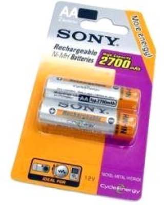  Sony (AA, NiMH, 2700mAh, 2 )