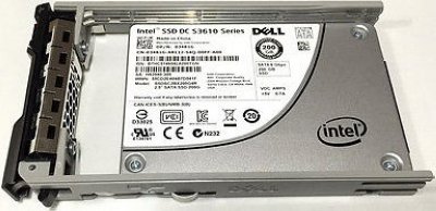  Dell SSD 200GB SATA SFF 2.5" 6Gbps Mix Use MLC, hot plug,   G13 (400-AIGL)