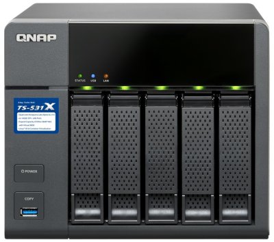   QNAP TS-531X-2G  RAID-, 5   HDD.  Labs A